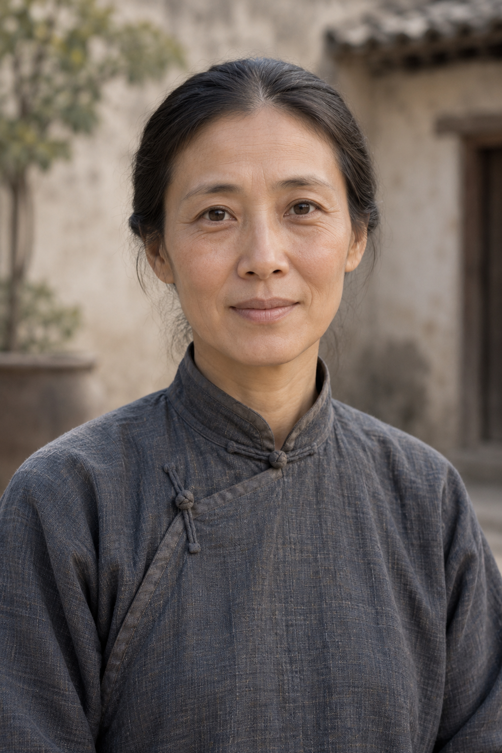 Portrait of Mary Wang Lishi