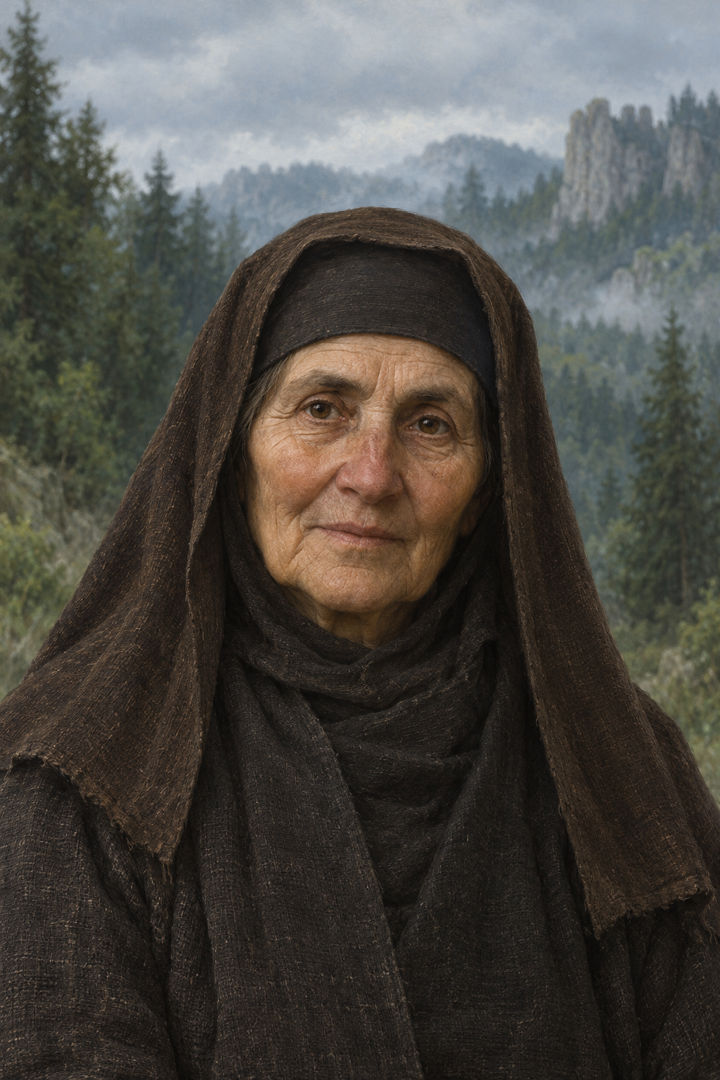 Portrait of Mavra of Ceahlău