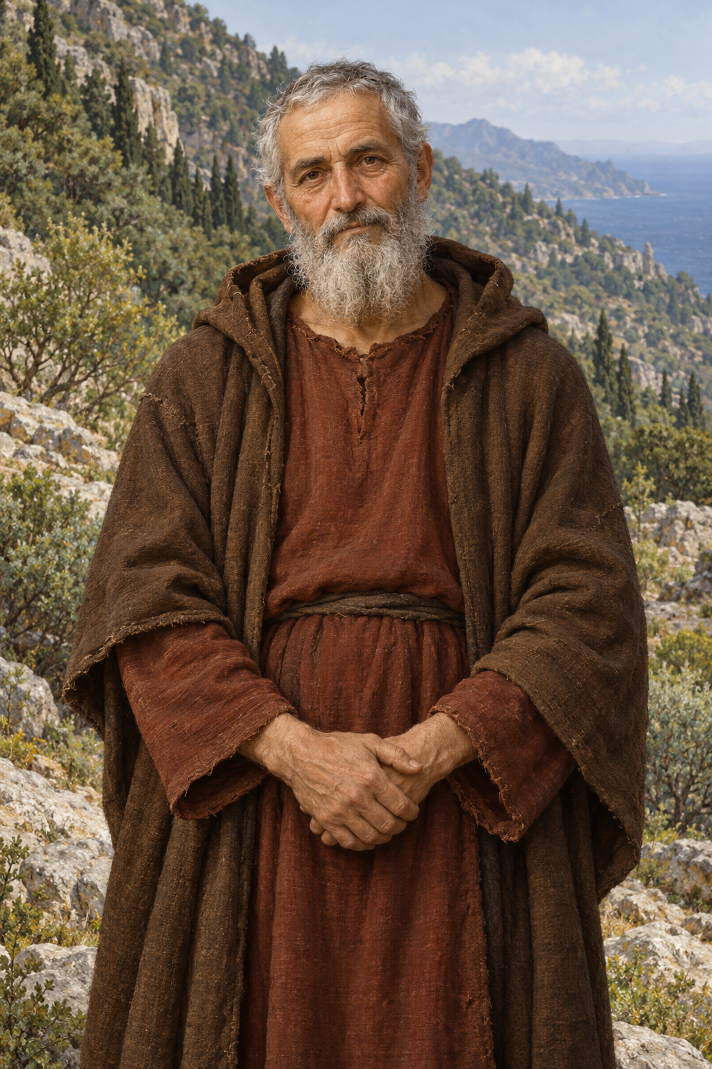 Portrait of Maximos of Kapsokalyvia