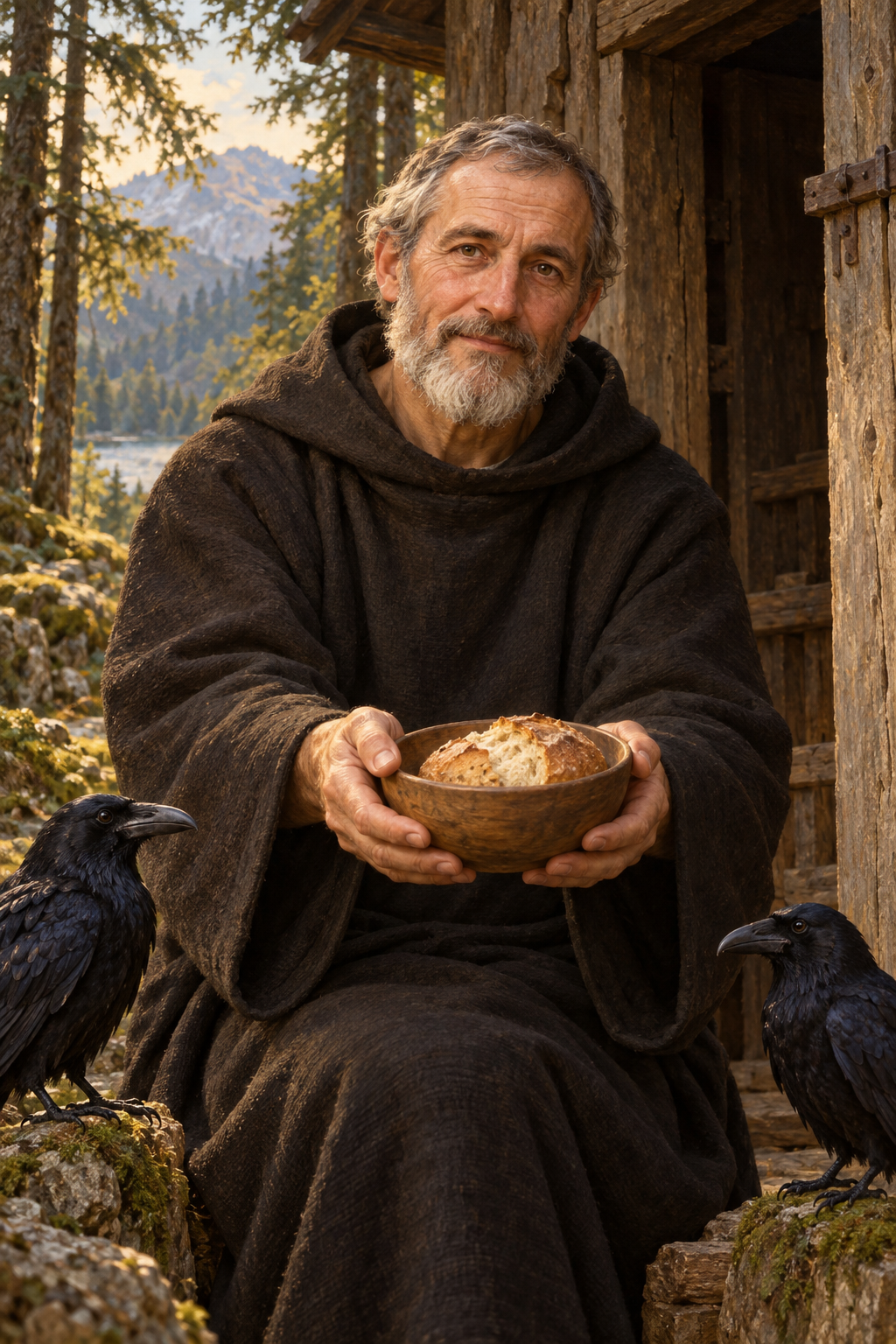 Portrait of Meinrad of Einsiedeln