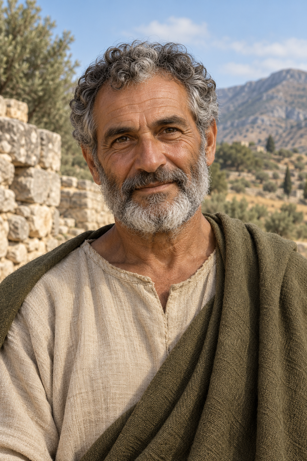 Portrait of Myron of Crete