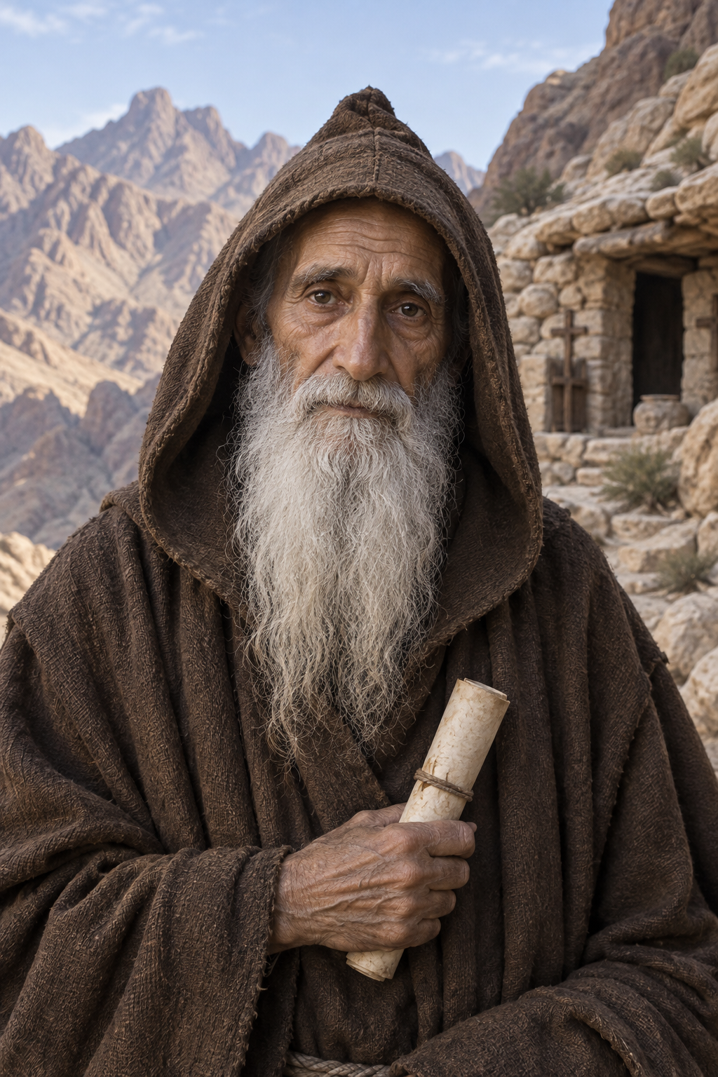 Portrait of Nilus of Sinai