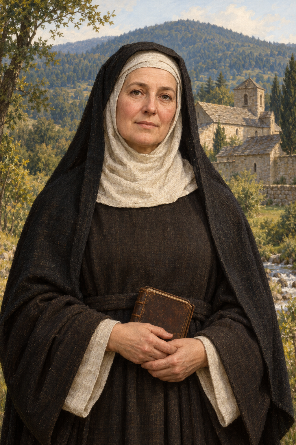 Portrait of Odile of Alsace