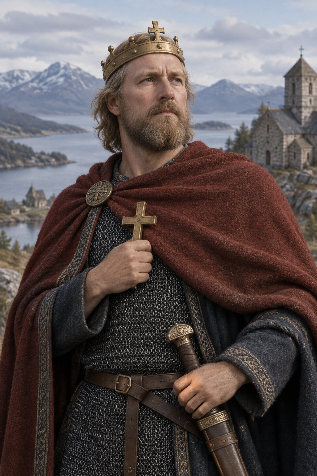 Portrait of Olaf II Haraldsson