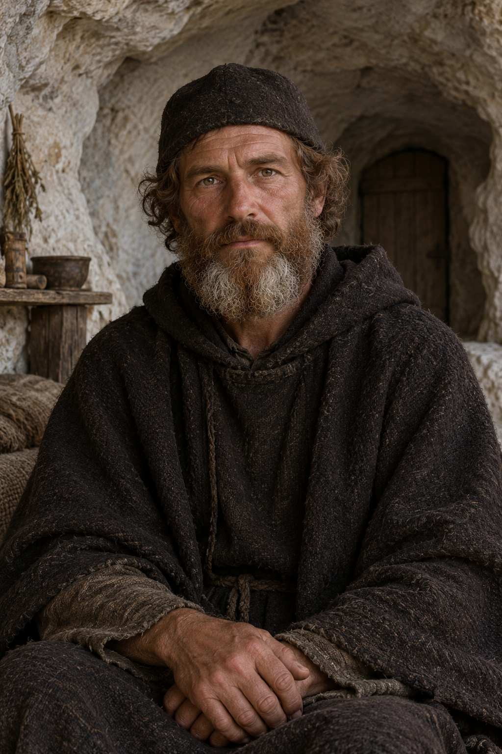 Portrait of Onesimus the Recluse of the Kiev Caves