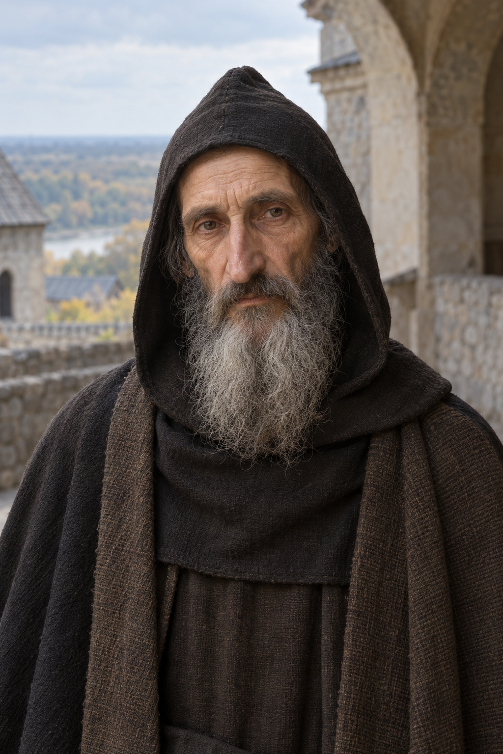 Portrait of Pambo the Recluse of the Kiev Caves