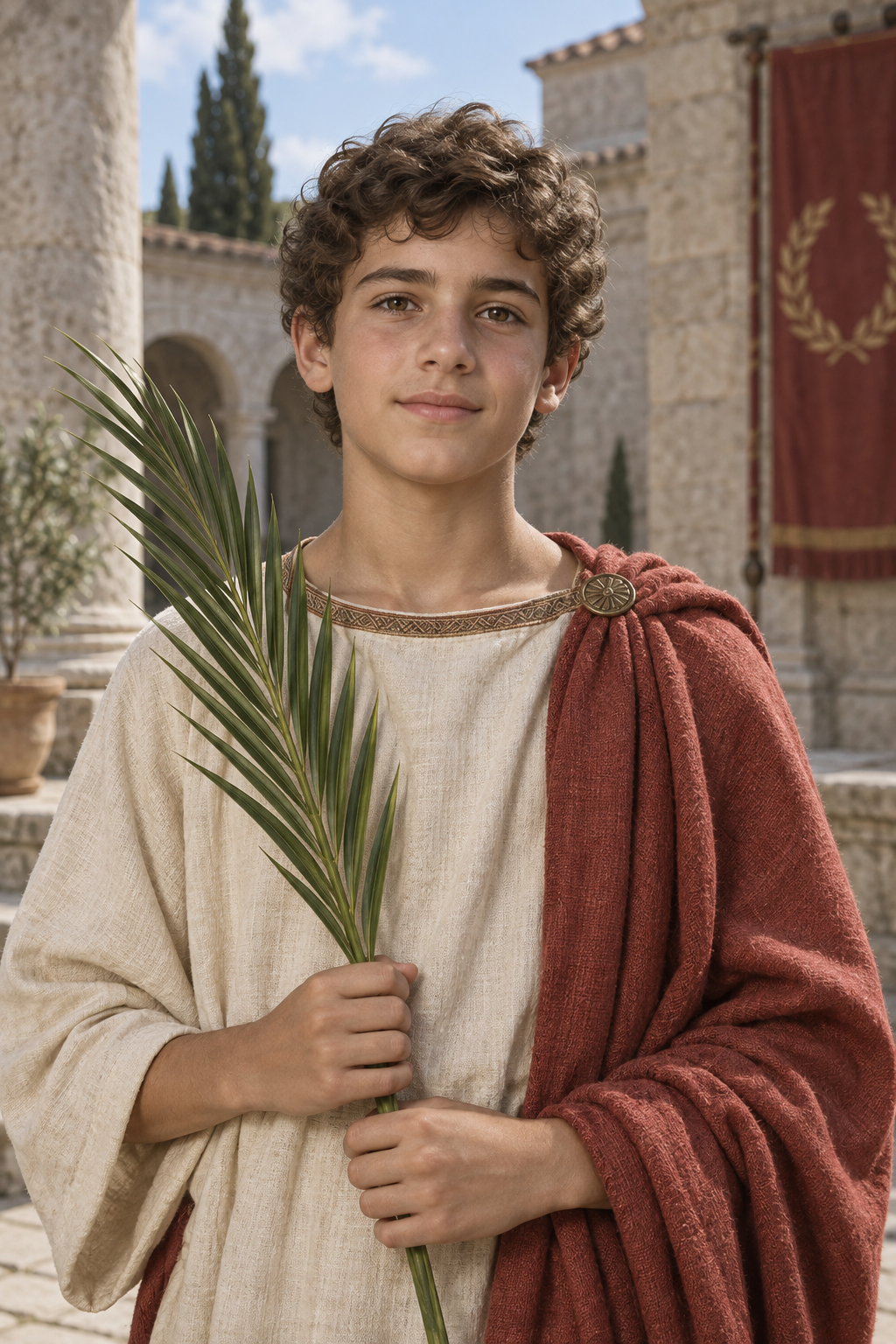 Portrait of Pancras of Rome