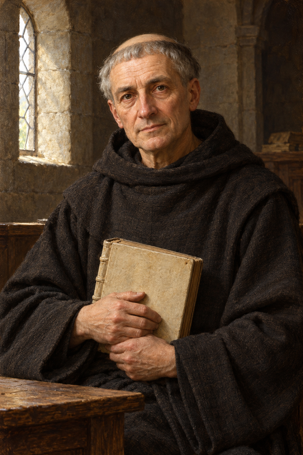 Portrait of Paschasius Radbertus