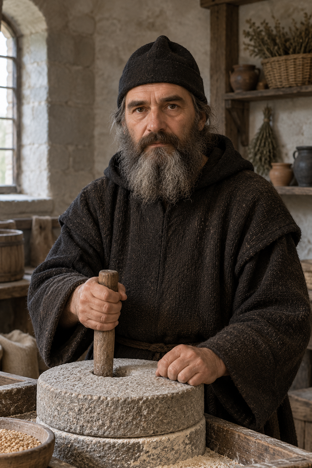 Portrait of Paul the Obedient of the Kiev Caves