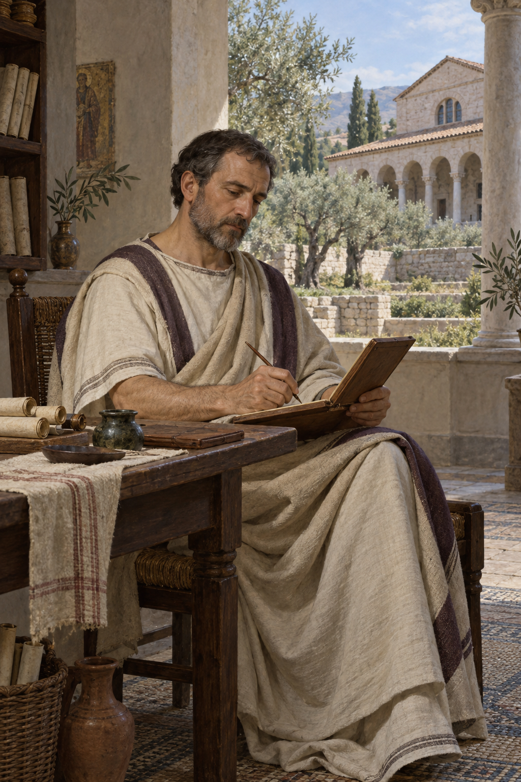 Portrait of Paulinus of Nola