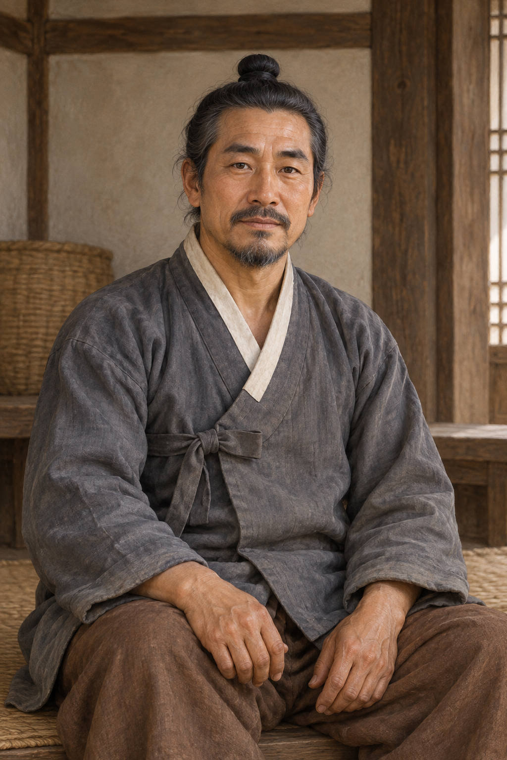 Portrait of Peter Nam Kyong-mun