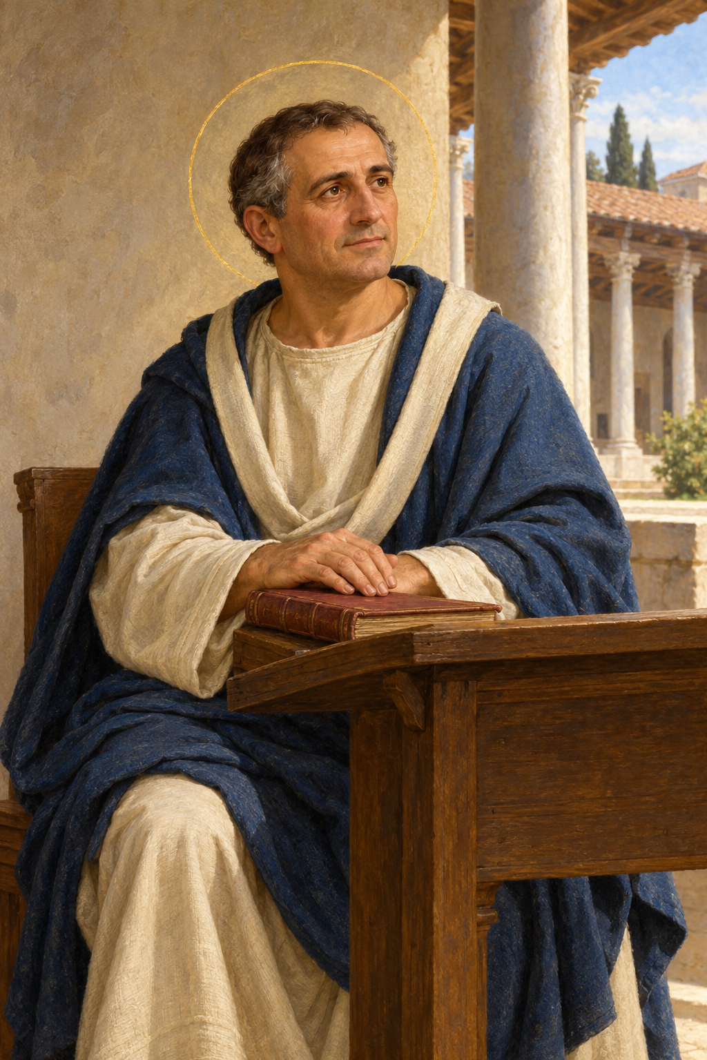 Portrait of Pope Benedict II