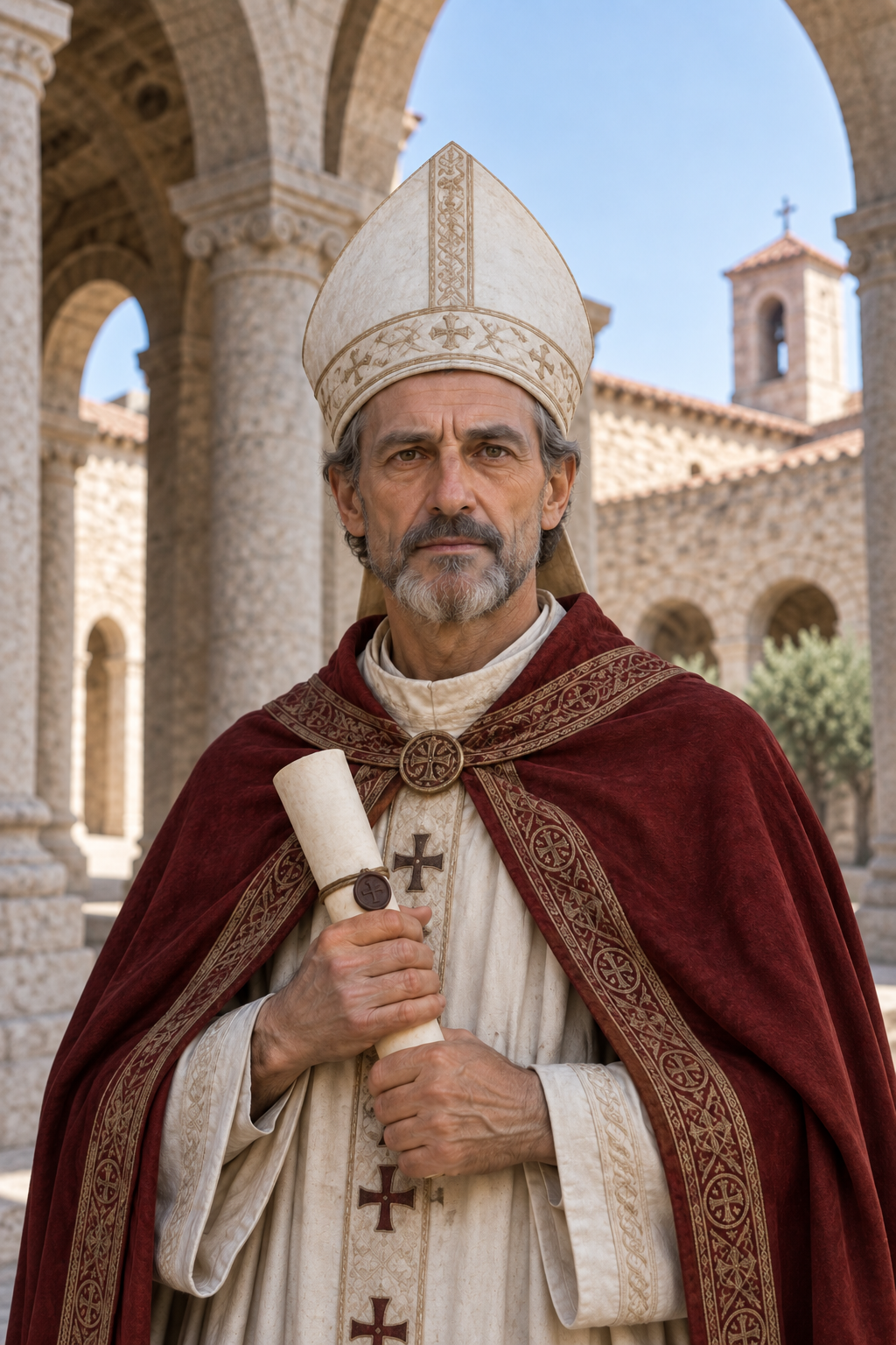 Portrait of Pope Gregory VII
