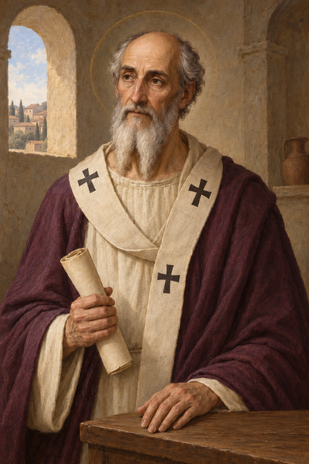 Portrait of Pope Hormisdas