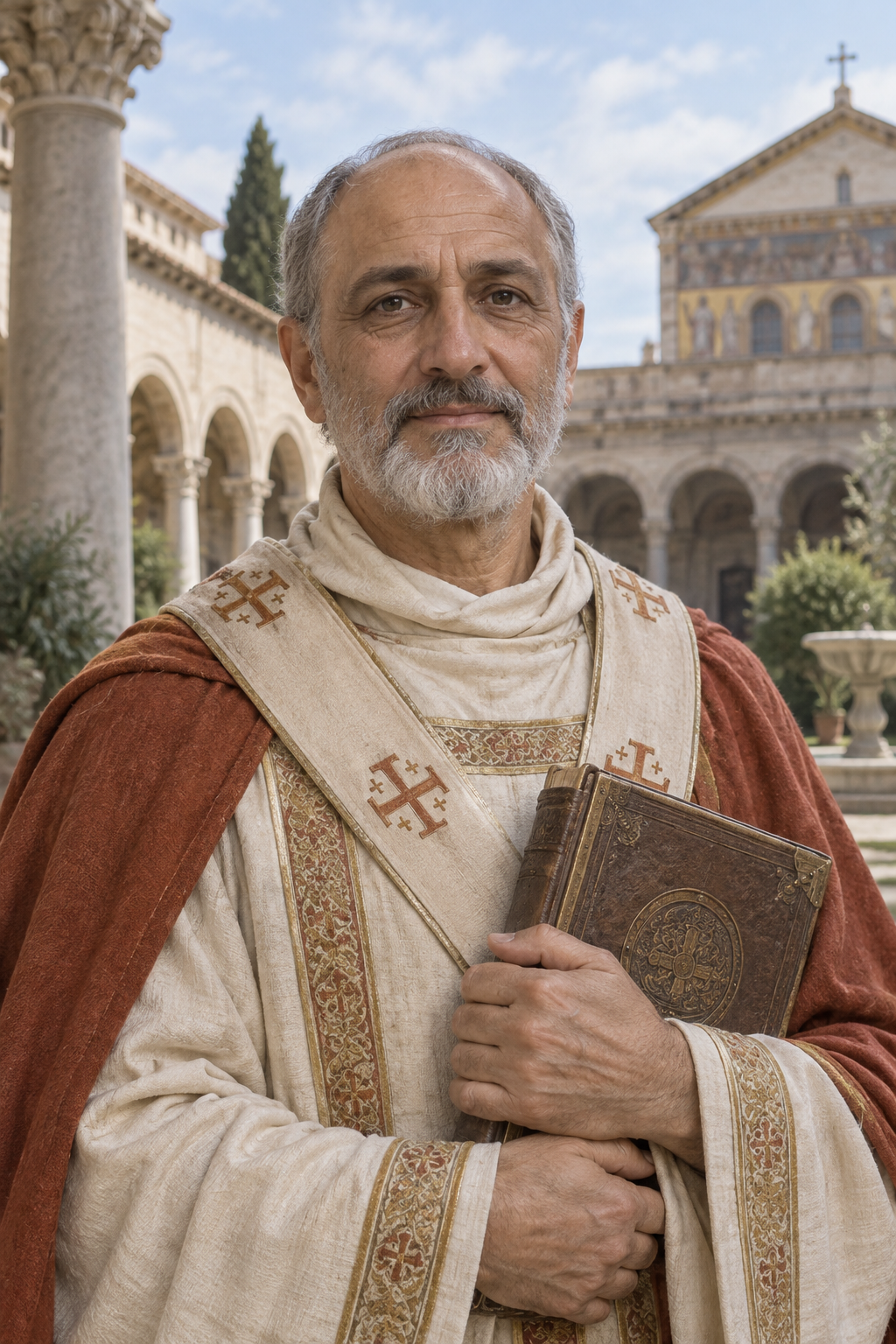 Portrait of Pope Leo II