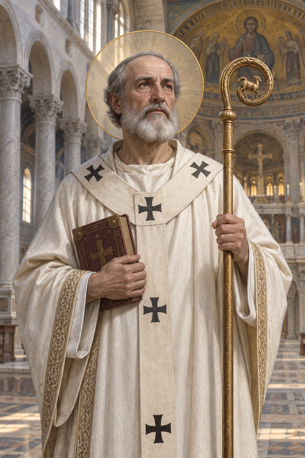 Portrait of Pope Sylvester I