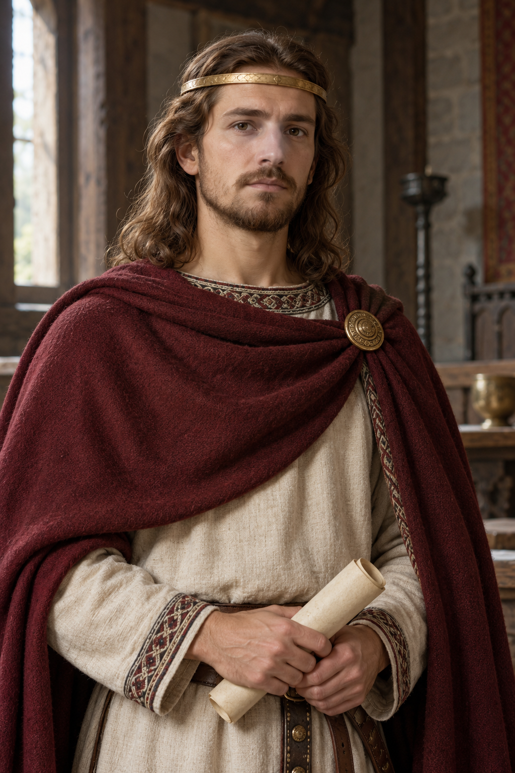 Portrait of Sigebert III of Austrasia