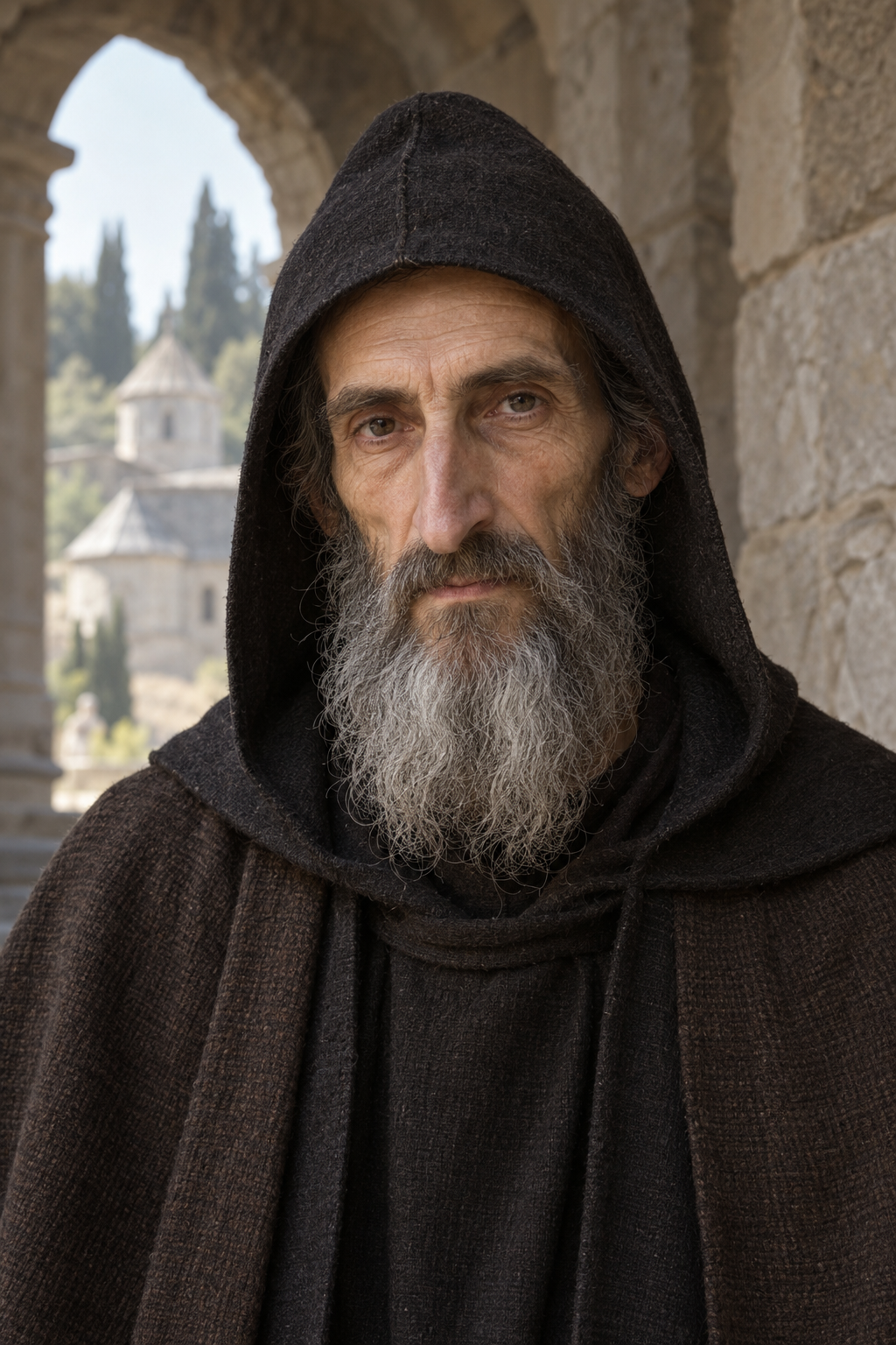 Portrait of Sophronius the Recluse of the Kiev Caves