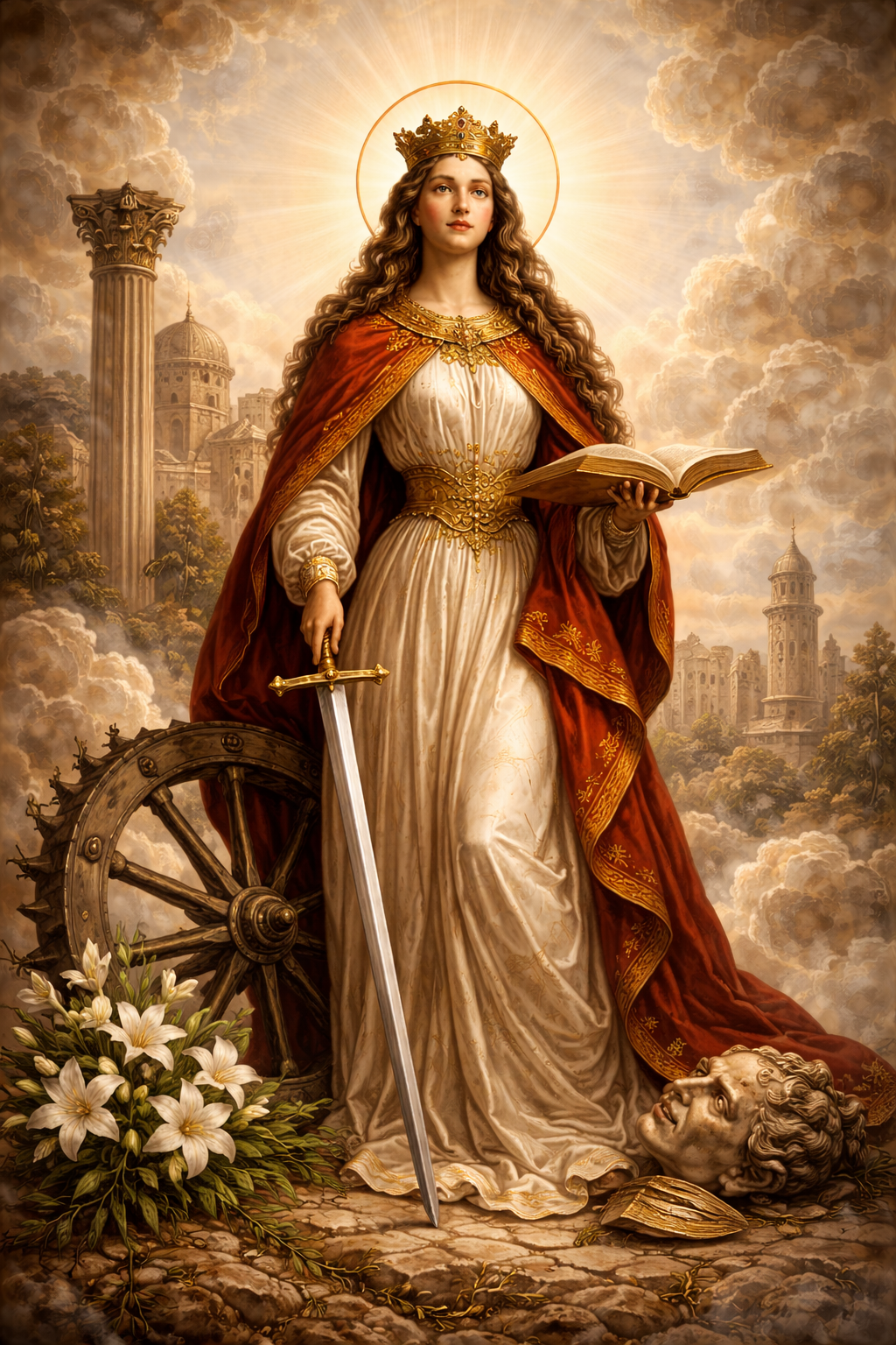 Portrait of Catherine of Alexandria