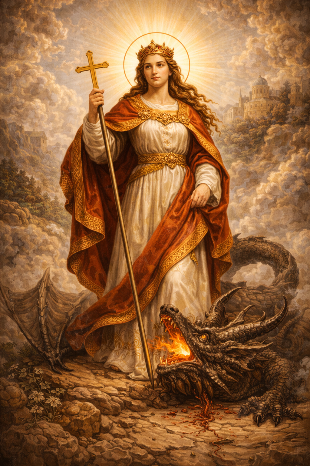 Portrait of Margaret of Antioch