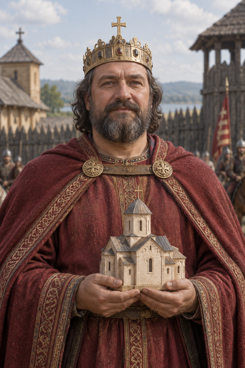 Portrait of Stephen I of Hungary