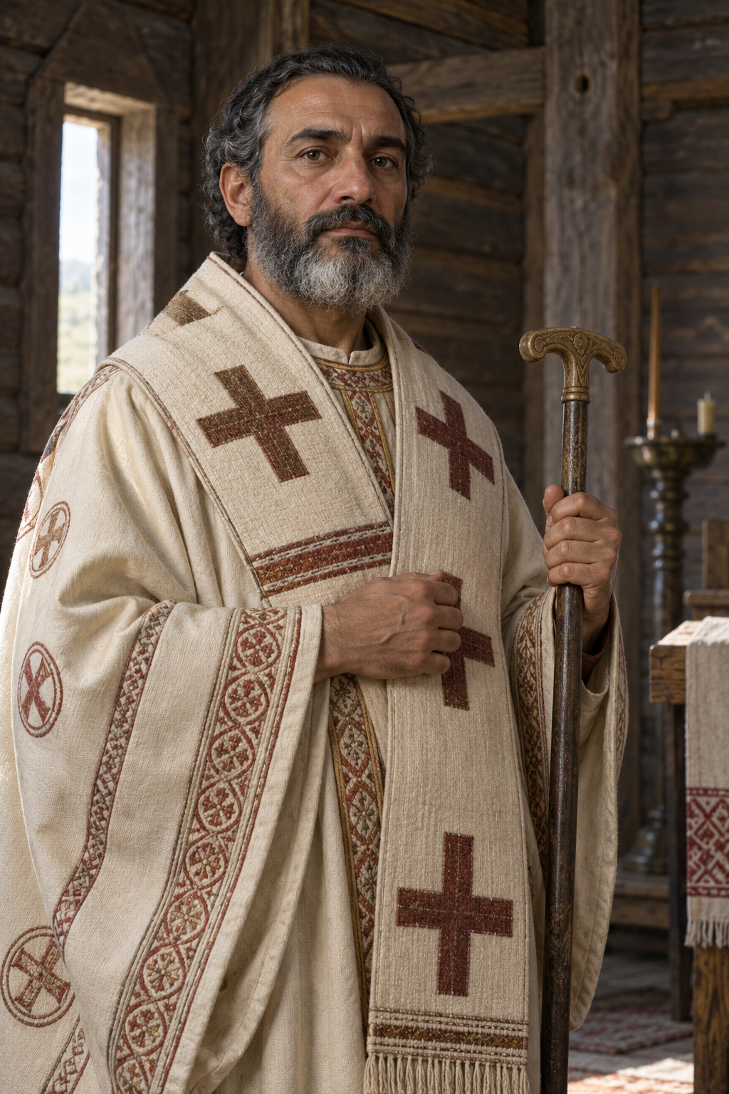 Portrait of Theodore, first Bishop of Rostov