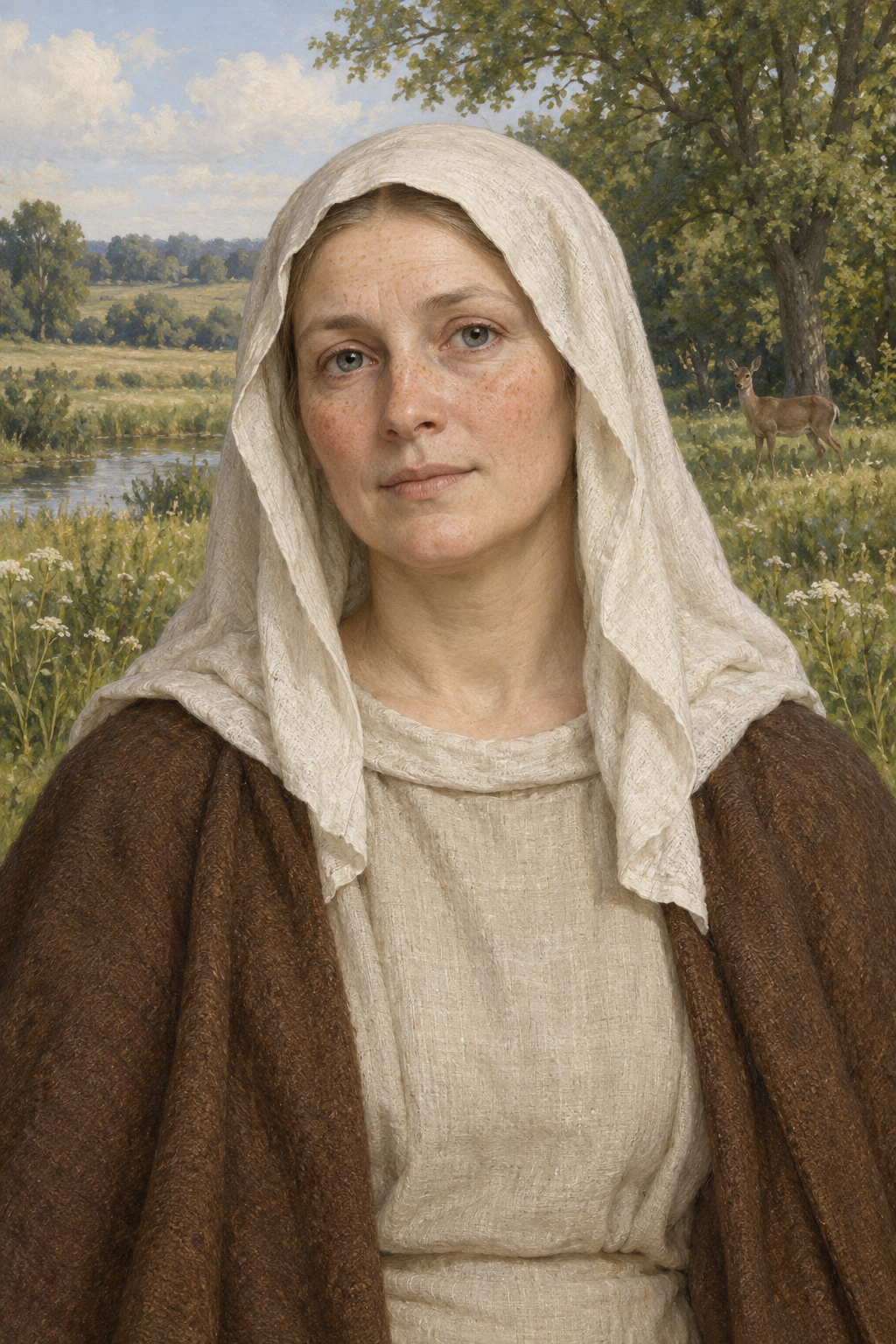 Portrait of Wihtburh of Dereham