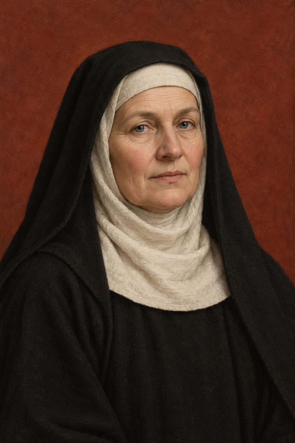 Portrait of Wivina of Grand-Bigard